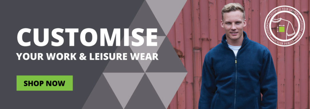 Customise your work and leisure wear